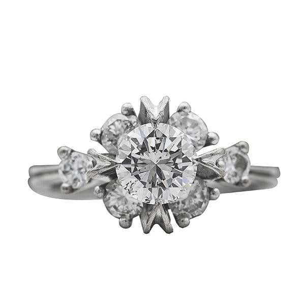 18k White Gold Diamond Engagement Ring (1 of 3)
