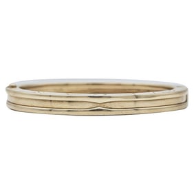 Bvlgari Bulgari B.Zero1 18k Yellow Gold Bangle Bracelet