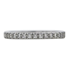 Tiffany & Co. Platinum Diamond Eternity Band Ring