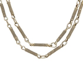 14k Yellow Gold Link Chain Necklace