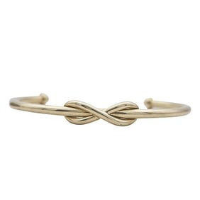 Tiffany & Co. 18k Yellow Gold Infinity Cuff Bracelet
