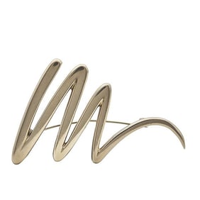 14k Yellow Gold Scribble Brooch