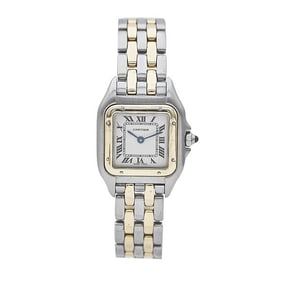 Cartier Panthère de Cartier 18k Yellow Gold and Stainless Steel Watch Ref. 6692, circa 1990
