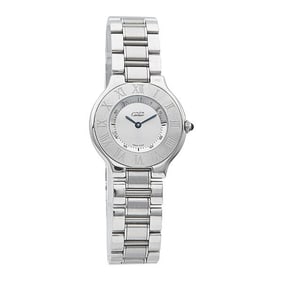 Cartier Must de Cartier Stainless Steel Watch Ref. W10110T2 / 1330, circa 2000