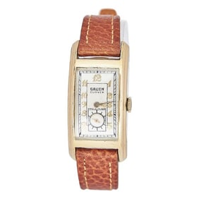 Gruen 14k Yellow Gold Filled Watch Ref. 012697, circa 1960