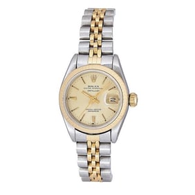 Rolex Datejust 18k Yellow Gold and Stainless Steel Watch Ref. 69173, circa 1979