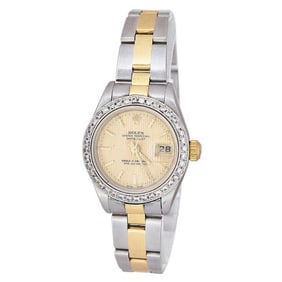 Rolex Datejust 18k Yellow Gold and Stainless Steel Watch Ref. 79173, 2002