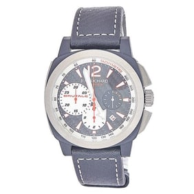 JeanRichard MV Augusta Brutale Rubber Over Steel Watch Ref. 65120, circa 2008