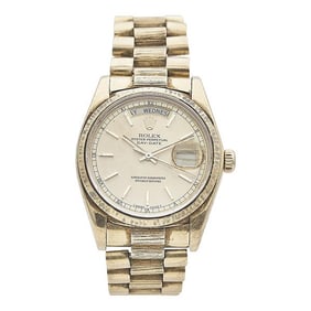 Rolex Day-Date 18k Yellow Gold Watch Ref. 18038, circa 1984