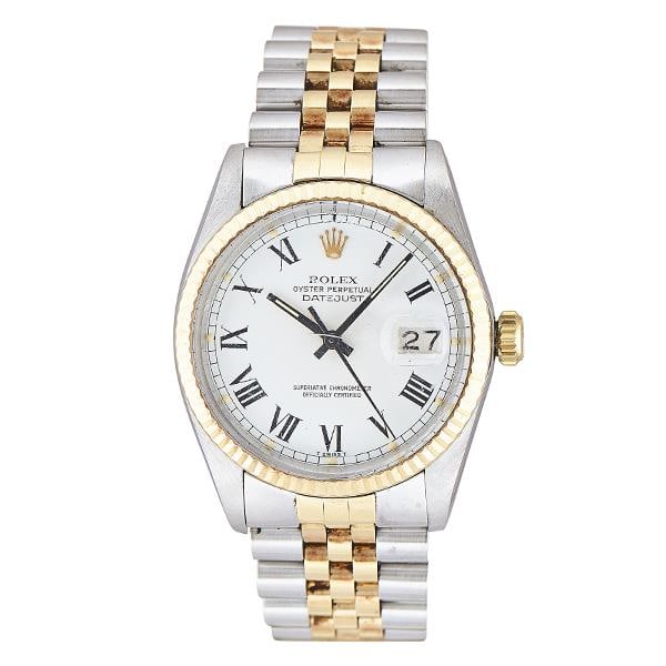 Rolex Datejust 14k Yellow Gold and Stainless Steel Watch Ref. 16013, circa 1980 (1 of 5)