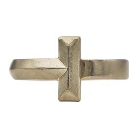 Tiffany & Co. Tiffany T T1 18k Yellow Gold Band Ring