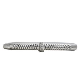 Roberto Coin Primavera 18k White Gold Diamond Accent Bracelet