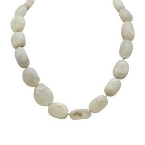 Angela Cummings Quartz Beaded Necklace with Sterling Silver Clasp