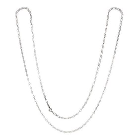 Tiffany & Co. Sterling Silver Chain Necklace