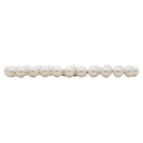 Mikimoto Single Strand 6.5-7mm Akoya Pearl Bracelet with 18k Yellow Gold Clasp