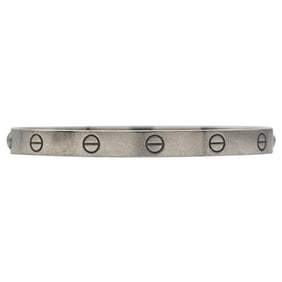 18k White Gold Bangle Bracelet with Screw Driver