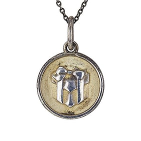 Tiffany & Co. Sterling Silver Present Pendant Necklace