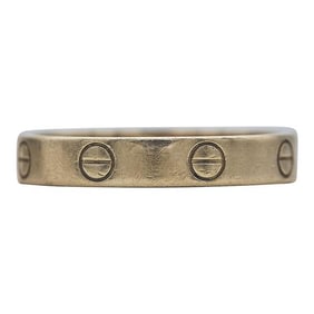 Cartier Love 18k Yellow Gold Band Ring