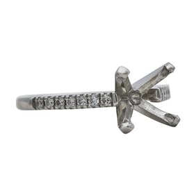 Platinum Diamond Engagement Ring Setting