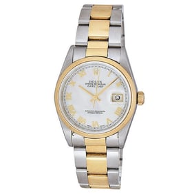 Rolex Datejust 18k Yellow Gold and Stainless Steel Watch Ref. 1620339, 2004