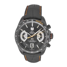 Tag Heuer Carrera Titanium PVD Watch Ref. CAV518K, circa 2020