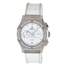 Hublot Classic Fusion Titanium Diamond Watch Ref. 541.NE.2010.LR.1104, circa 2015