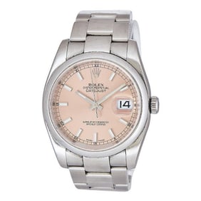 Rolex DateJust 36 Stainless Steel Watch Ref. 116200, circa 2010