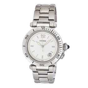 Cartier Pasha Stainless Steel Watch Ref. W3102755 1040, circa 2007
