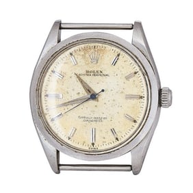 Rolex Oyster Perpetual Stainless Steel Watch Head Ref. 6564, circa 1957
