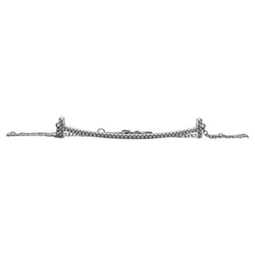 Tiffany & Co. Tiffany T Smile 18k White Gold Diamond Bracelet