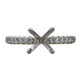 Platinum Diamond Engagement Ring Setting