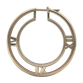 Tiffany & Co. Altas 18k Rose Gold Openwork Hoop Earrings