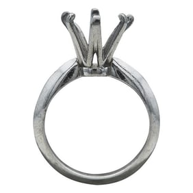 Tiffany & Co. Platinum 6 Prong Engagement Ring Setting