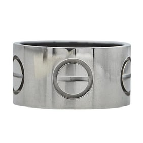 Cartier Love 18k White Gold Band Ring