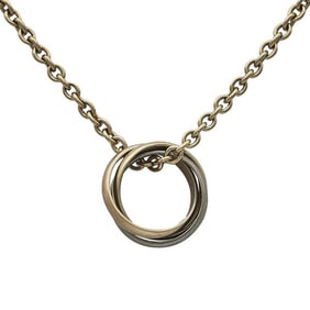 Cartier Trinity 18k White, Yellow and Rose Gold Pendant Necklace