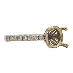 Tacori 18k Yellow Gold Diamond Engagement Ring Setting