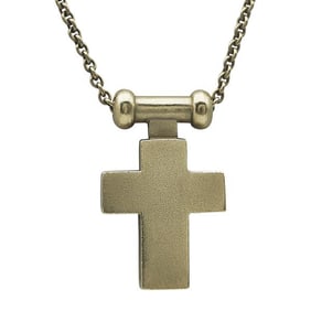 Barry Kieselstein-Cord 18k Yellow Gold Cross Pendant Necklace
