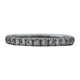 Platinum Diamond Band Ring