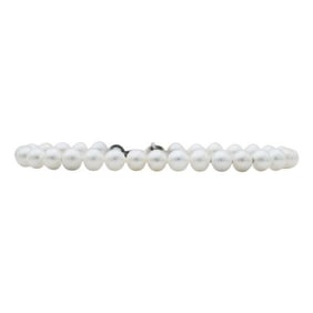 Tiffany & Co. Ziegfeld Collection Pearl Bracelet with Sterling Silver Clasp
