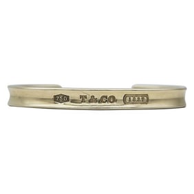 Tiffany & Co. 1837 18k Yellow Gold Open Cuff Bangle Bracelet
