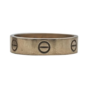 Cartier Love 18k Rose Gold Band Ring