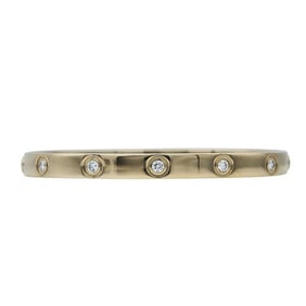 Cartier Love 18k Yellow Gold Diamond Bangle Bracelet with Screwdriver