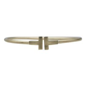 Tiffany & Co. Tiffany T 14k Yellow Gold Wire Bracelet