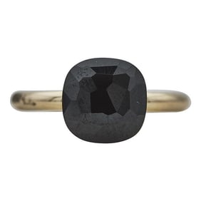 Pomellato Nudo 18k Yellow Gold Garnet Ring