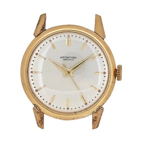IWC 18k Yellow Gold Watch Head, circa 1970