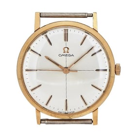 Omega 18k Yellow Gold Watch Head Ref. 002594, circa 1965
