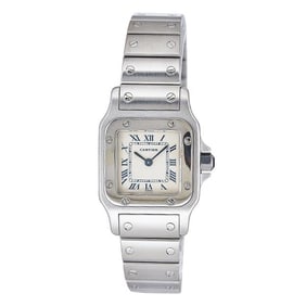 Cartier Santos Galbee Stainless Steel Watch Ref. W20017D6 1565, circa 2004