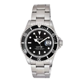 Rolex Submariner Stainless Steel Watch Ref. 16610, 2004