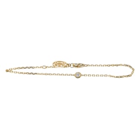 Cartier D'Amour 18K Yellow Gold Diamond Bracelet