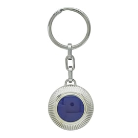 Cartier Stainless Steel Blue Resin Key Chain